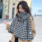 Women's Fashion Vintage Houndstooth Warm Scarf