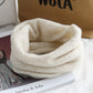 Pure Color All-matching Knitted Wool Neck Protection Small Scarf Spring And Autumn