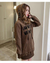 Mid-length Plus Velvet Thick Loose Coat