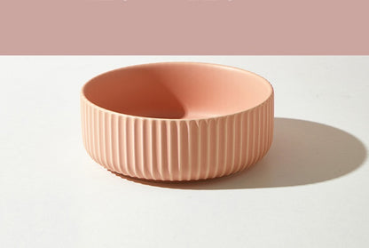 Tableware Dishes Creative Personality Nordic Macaron Color