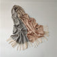 Women's imitation cashmere scarf couple scarf