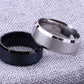 Simple Ring Frosted Couple Ring Personality Stainless Steel Ring