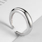 Fashion crescent ring ring personality trend ring