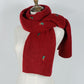 Wild knit long thick scarf