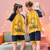 Casual Cartoon Cotton Hedging Plus Size Men's Home Service Suit