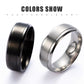 Simple Ring Frosted Couple Ring Personality Stainless Steel Ring