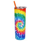 Straw Tumbler Straight Car Water Cup Double-layer Stainless Steel Insulation Cup Slimming