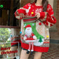 Christmas Ugly Sweater Couple Red Theme Clothes