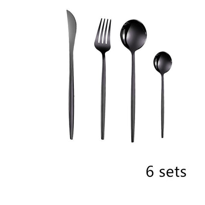 tableware stainless steel spoon set