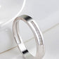 Lovers Ring  Mouth Silver Jewelry Pair Ring Jewelry