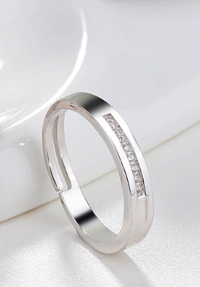 Lovers Ring  Mouth Silver Jewelry Pair Ring Jewelry