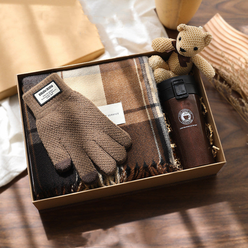 Men's Practical Scarf Gift Box Set