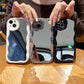 Cream Pattern Mirror Phone Case Drop-resistant Transparent Case