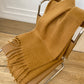 Women's High Quality Solid Color Mohair Scarf