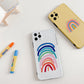 Graffiti rainbow phone case