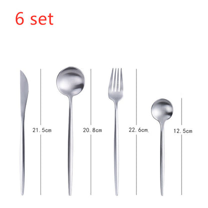 tableware stainless steel spoon set