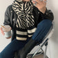 Students' Warm Wool Knitted Thickened Scarf