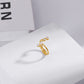 Micro-inlaid Zircon Ring Index Finger Ring Little Finger Ring