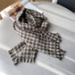 Women's Fashion Vintage Houndstooth Warm Scarf