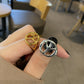 Fashion Girl Ring Heteromorphic Peace Ring