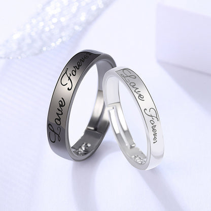 Simple And Adjustable Couple Ring Magnetic Ring