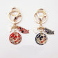 Good Luck Koi Cloud Keychain Pendant