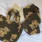 Cute Bear Scarf Warmth And Cold Plush Lamb Wool Scarf