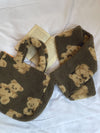 Cute Bear Scarf Warmth And Cold Plush Lamb Wool Scarf