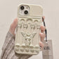 Art 3D Angel Silicone Soft Case Retro French Phone Case