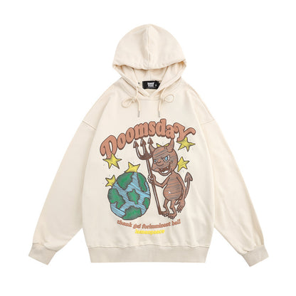 Baggy Hip Hop Couple Hoodie