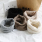 Pure Color All-matching Knitted Wool Neck Protection Small Scarf Spring And Autumn