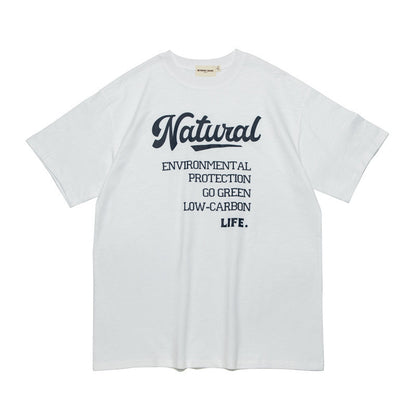 ロゴプリント Tシャツ トップ ゆったり カップル