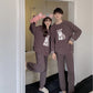 Gp Couple Japanese Cute Dog Parent-child Soft Home Wear Long-sleeved Trousers Pajamas Set Wholesale