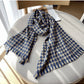 Women's Fashion Vintage Houndstooth Warm Scarf