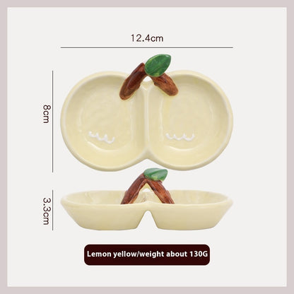 ソーサー 皿 セラミック 軽食用