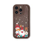 Cute Santa Claus Phone Case Frosted Advanced Christmas Pattern Case For Phone Shockproof Soft Silicone Phone Cover