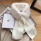 Velvet Scarf Women's Thick Warm Fur Collar Scarf