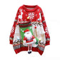 Christmas Ugly Sweater Couple Red Theme Clothes