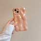 New Irregular Meteorite Pattern Phone Case Solid Color